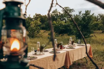Safari au coucher du soleil et dîner bush près du parc Kruger