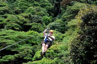 Ziplining in Monteverde Cloud Forest: Bridges and Canopy