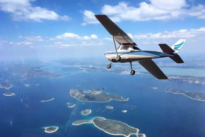 Panoramic Flight over Rijeka: Cessna 172 aerial tour