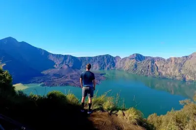 2-tägige Wanderung zum zweiten Gipfel des Mount Rinjani, Lombok