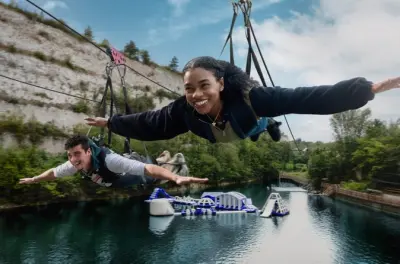 Zipline a Bluewater: Volo di 700 m a 80 km/h