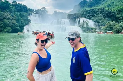 Cao Bang Motorradtour: Ban Gioc Wasserfall, Höhle & Dörfer