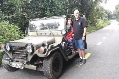 Jeep à Da Nang : Montagnes de marbre, Lady Buddha et Monkey Mountain