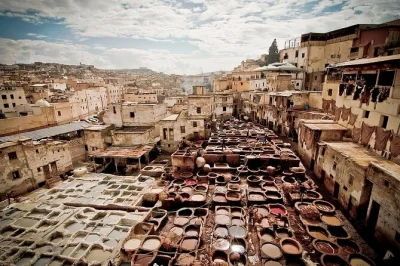 Step into fez’s medina with a private guide, explore ancient tanneries, artisan workshops, and historic sites. includes hotel pickup and lunch.