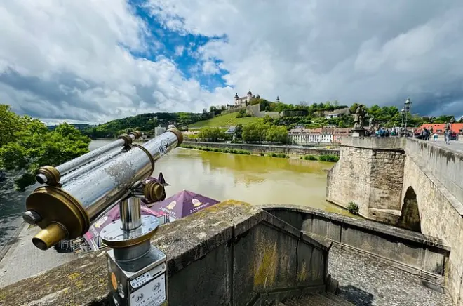 Visite à pied de Würzburg : Guide espagnol, matin