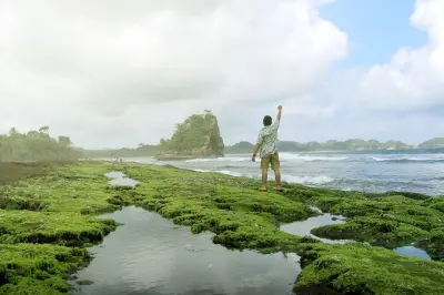 Praias de Malang e passeio de barco: Sendiki e mercado de peixe