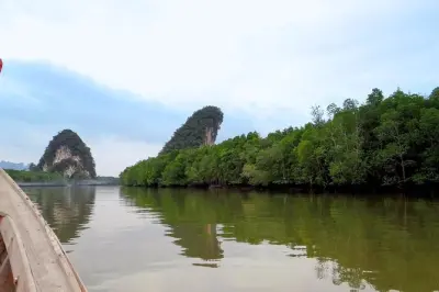 Barco em Krabi: Longtail por cavernas e vida selvagem na mangueira