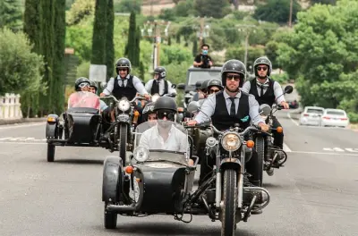 Private Sidecar-Weintour San Luis Obispo: Tandem-Sidecars