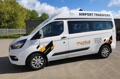 Transfert privé en minibus de l’aéroport à Luxembourg-ville