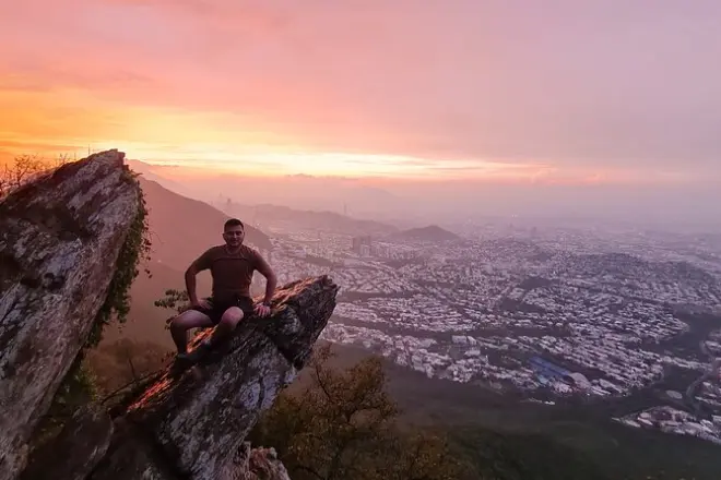 Wanderung Cerro del Chupón bei Monterrey mit Rundumblick