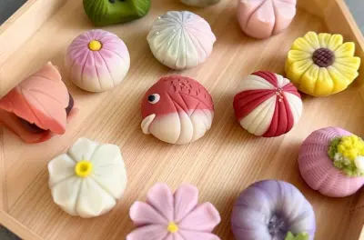Curso de confecção de doces Nerikiri em Okinawa: Wagashi prático