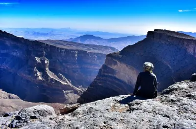 Jebel Shams e Wadi Ghul saindo de Muscat: O Grand Canyon de Omã