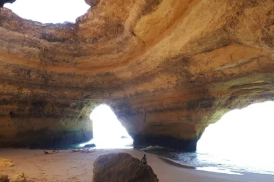 Discover the benagil caves and hidden algarve beaches by boat with a local guide. includes swimming stop, safety gear, and easy booking from town.