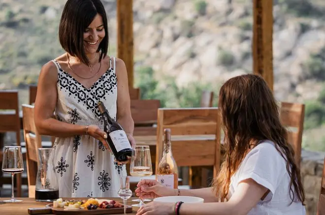 Naxos Weinbergführung & Weinprobe: Preisgekrönte Weine vom Weingut