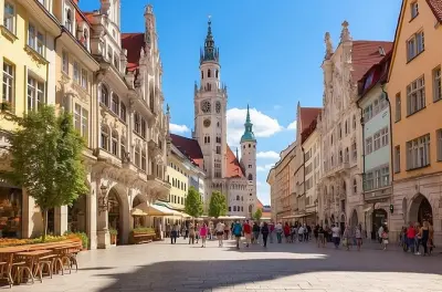 Salzburg to Munich Transfer with 4 Hours Sightseeing