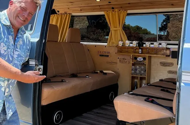 Weintour Paso Robles im klassischen VW Vanagon