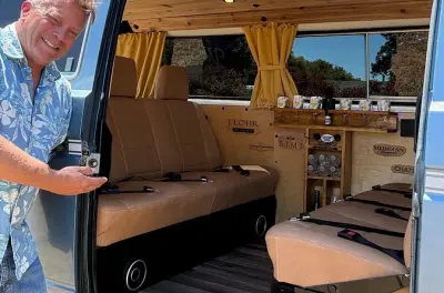 Weintour Paso Robles im klassischen VW Vanagon