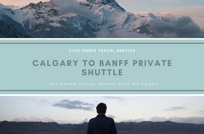 Calgary to Banff Private Shuttle: Customized Pickup & Dropoff