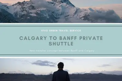 Calgary to Banff Private Shuttle: Customized Pickup & Dropoff