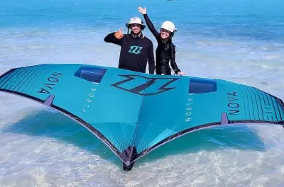 2-stündige private Wing-Surfing-Stunde am Long Bay Beach