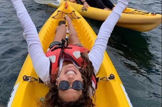 Kayak a Bellagio sul lago di Como con pranzo e Villa Melzi
