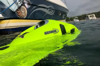 Seabob nelle grotte di Cala Bassa: Paella e sangria inclusi