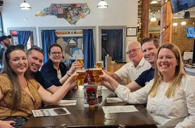 Durham brewery tour downtown: Three stops with flights and snacks