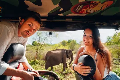 De Galle a Ella com safari em Yala ou Udawalawe em jeep aberto
