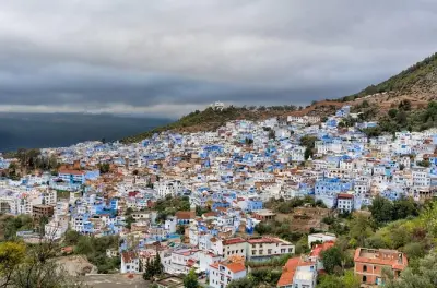 Chefchaouen con autista privato e visita alla cascata