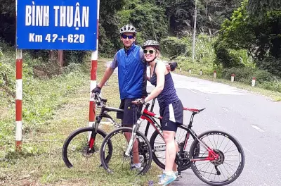 Plus de 75 km à vélo de Da Lat à Mui Ne : 900 m de descente