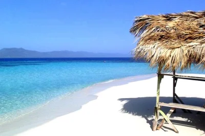 Sail from puerto plata to cayo arena by catamaran, snorkel coral reefs, and enjoy a seafood lunch on punta rucia beach. includes hotel pickup and drinks.