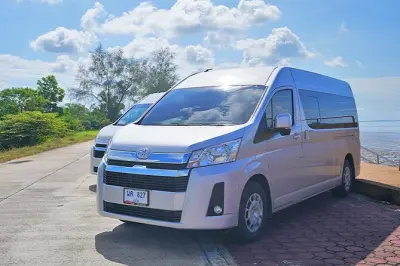 Transfert privé en van de Pak Bara Pier à l’aéroport de Hatyai jusqu’à 10 personnes