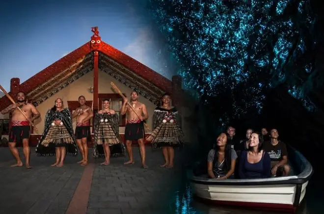 De Hamilton aux grottes de Waitomo : Excursion journée avec déjeuner