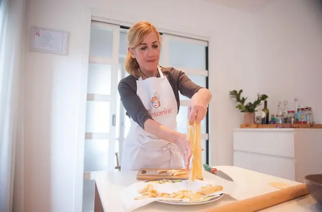 Atelier pâtes et tiramisu à Padoue : Cuisine chez une Cesarina