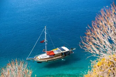 Sunset cruise from Kas: Swim at Pigeon Island