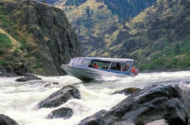Hells Canyon Jetboot-Tour: Wild River Stromschnellen und Tierwelt