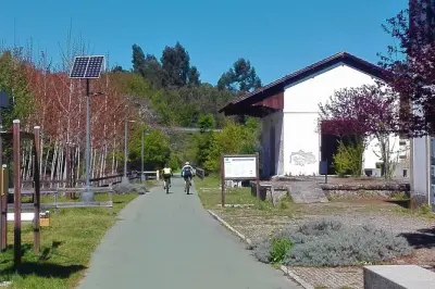 Ecopista do Dão Radtour ab Coimbra: Abfahrtsstrecke