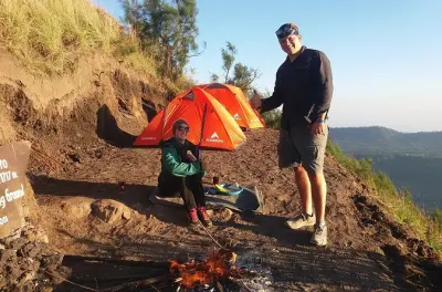 Mount Batur 2 Tage Camping mit Übernachtung, Sonnenauf- und -untergang