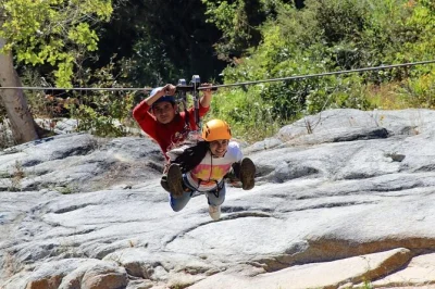 Fly through the puerto vallarta jungle on a guided zip line adventure, then cool off in a local stream. includes equipment & pickup from meeting point.