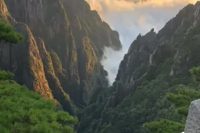 Cumbre de Huangshan: Guía privado, teleférico y cañón del mar oeste