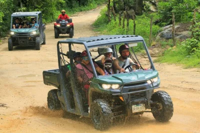 Drive a side-by-side rzr along puerto vallarta’s coast, visit edén, and try tequila with a local guide. includes safety gear and english-speaking support.