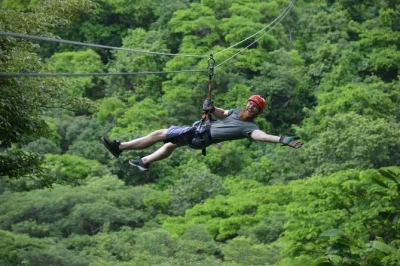 Zip through guanacaste’s dry forest canopy with a local guide, spot wildlife, and enjoy fresh fruit. includes transportation and bilingual guides. book now.