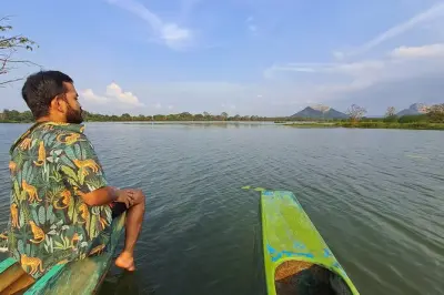 Sigiriya Sunrise or Sunset Catamaran Tour with Bird Watching