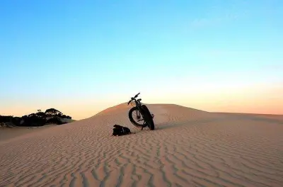 After Hours Electric Fatbike Tour: Kangaroo Island at golden hour