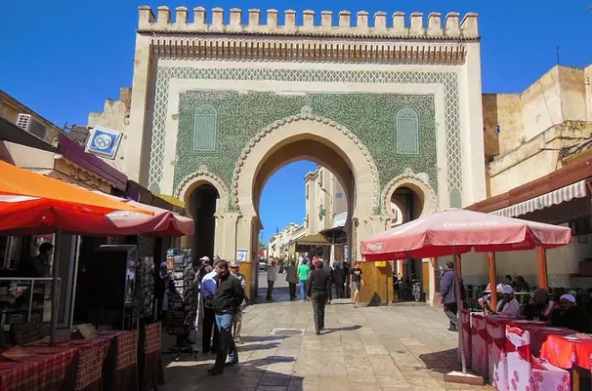 Excursion privée à Fès : Porte bleue et medina médiévale