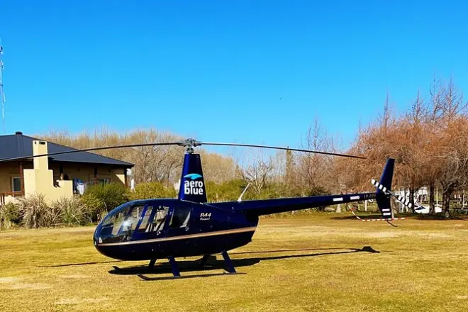 Helicóptero en Buenos Aires con almuerzo incluido en el delta Tigre