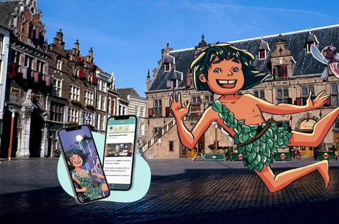 Jogo de fuga Peter Pan em Nijmegen com enigmas pela cidade