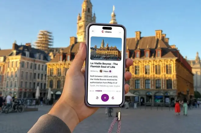 Tour a piedi autoguidato di Lille: 9 luoghi con audio