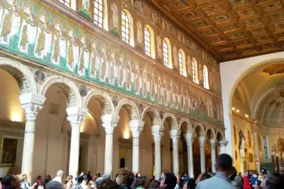 Ravenne visite à pied : Mosaïques byzantines et tombe de Dante