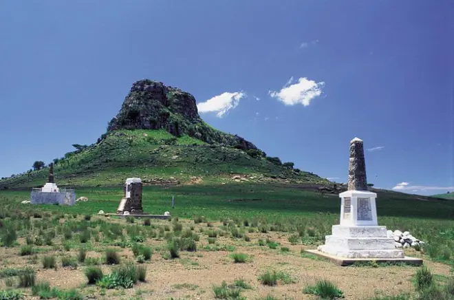 Campos de batalha de Isandlwana e Rorke's Drift saindo de Durban
